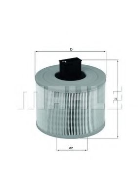 Воздушный фильтр KNECHT/MAHLE LX 1035