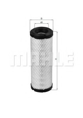Воздушный фильтр KNECHT/MAHLE LX 1240