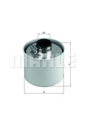 Воздушный фильтр KNECHT/MAHLE LX 1245
