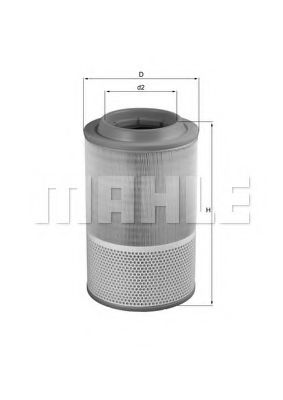Воздушный фильтр KNECHT/MAHLE LX 1276