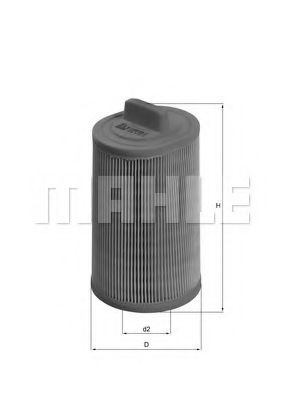 Воздушный фильтр KNECHT/MAHLE LX 1277