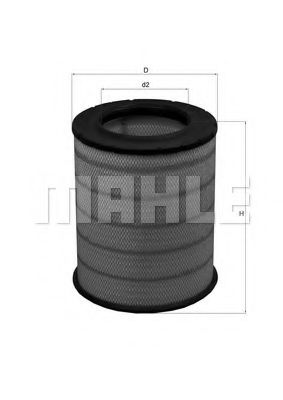 Воздушный фильтр KNECHT/MAHLE LX 1281
