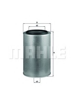 Воздушный фильтр KNECHT/MAHLE LX 1606