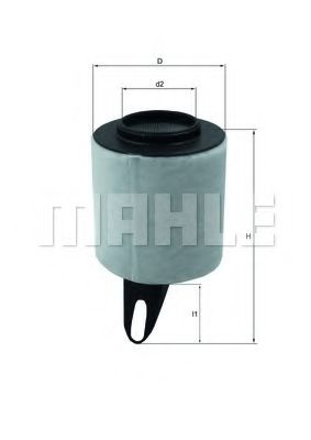 Воздушный фильтр KNECHT/MAHLE LX 1650