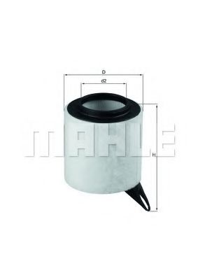 Воздушный фильтр KNECHT/MAHLE LX 1651