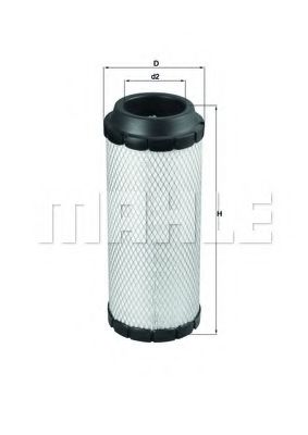 Воздушный фильтр KNECHT/MAHLE LX 1687