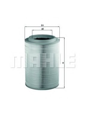 Воздушный фильтр KNECHT/MAHLE LX 2082