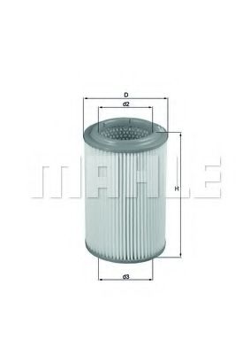 Воздушный фильтр KNECHT/MAHLE LX 2689