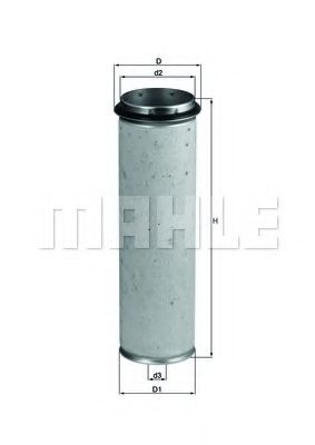 Фильтр добавочного воздуха KNECHT/MAHLE LXS 42/1