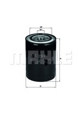 Масляный фильтр KNECHT/MAHLE OC 297