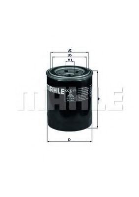 Масляный фильтр KNECHT/MAHLE OC 331/1