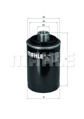 Масляный фильтр KNECHT/MAHLE OC 456