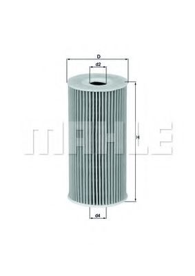 Масляный фильтр KNECHT/MAHLE OX 377D