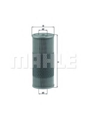Масляный фильтр KNECHT/MAHLE OX 59