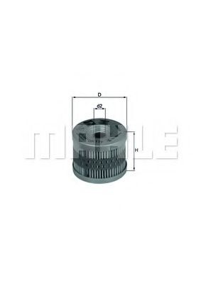 Масляный фильтр KNECHT/MAHLE OX 119