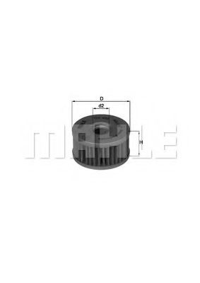 Масляный фильтр KNECHT/MAHLE OX 409