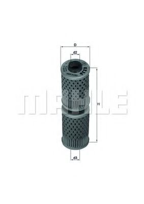 Масляный фильтр KNECHT/MAHLE OX 36D