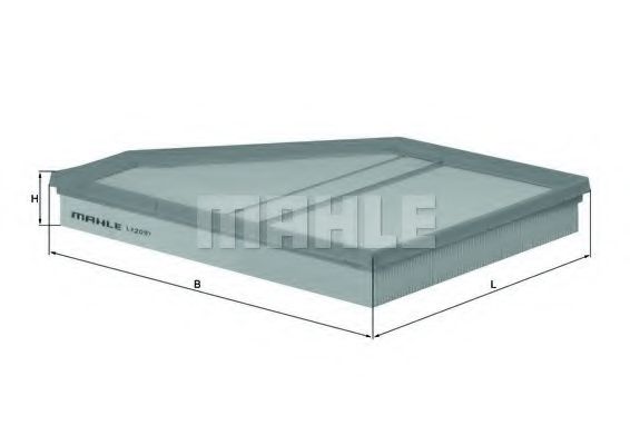 Воздушный фильтр KNECHT/MAHLE LX 2097