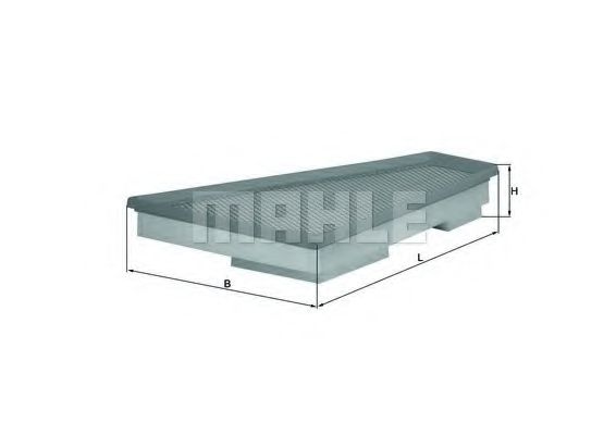 Воздушный фильтр KNECHT/MAHLE LX 1663