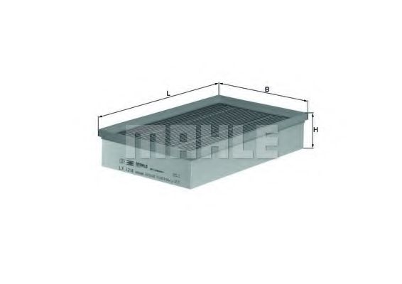 Воздушный фильтр KNECHT/MAHLE LX 1216