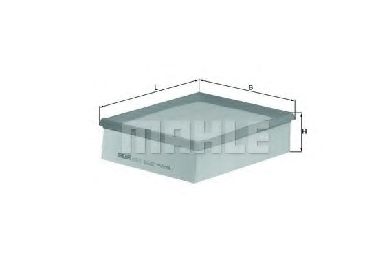 Воздушный фильтр KNECHT/MAHLE LX 742/2
