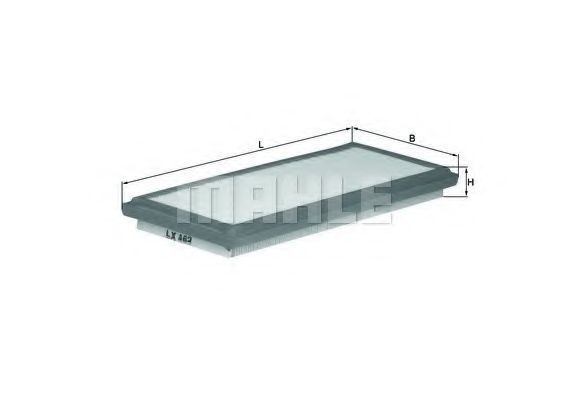 Воздушный фильтр KNECHT/MAHLE LX 462