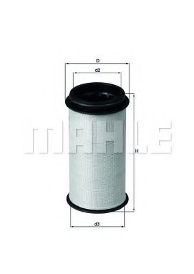 Воздушный фильтр KNECHT/MAHLE SOX 1