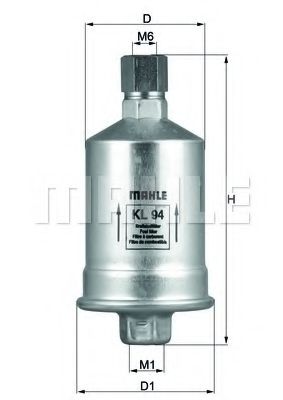 Топливный фильтр KNECHT/MAHLE KL 94