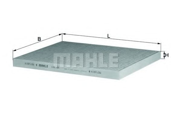 Фильтр салона KNECHT/MAHLE LAK 64