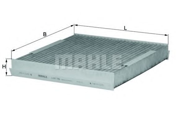 Фильтр салона KNECHT/MAHLE LAK 189