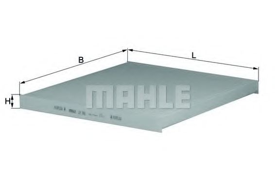 Фильтр салона KNECHT/MAHLE LA 306