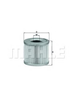 Масляный фильтр KNECHT/MAHLE OX 411