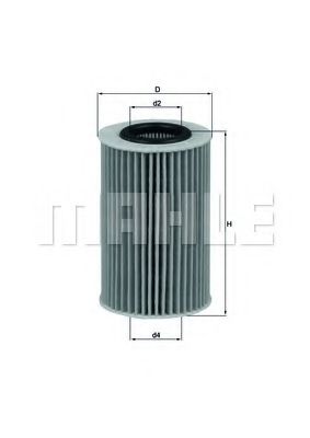 Масляный фильтр KNECHT/MAHLE OX 436D