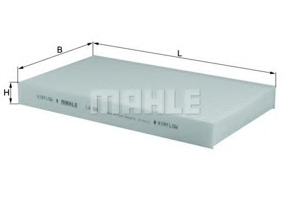 Фильтр салона KNECHT/MAHLE LA 56