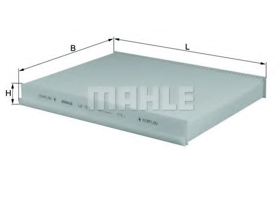 Фильтр салона KNECHT/MAHLE LA 153
