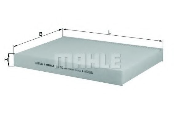Фильтр салона KNECHT/MAHLE LA 290