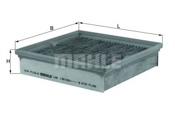 Фильтр салона KNECHT/MAHLE LAK 148