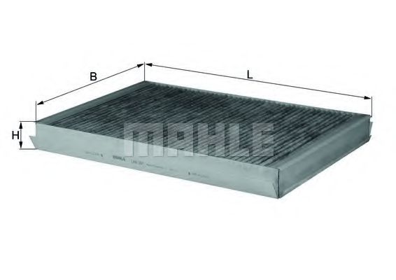 Фильтр салона KNECHT/MAHLE LAK 307