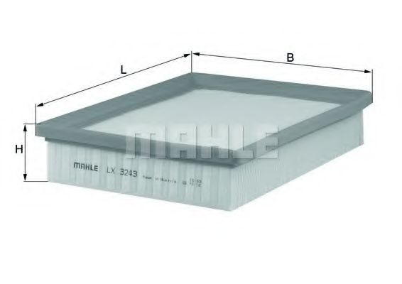 Воздушный фильтр KNECHT/MAHLE LX 3243