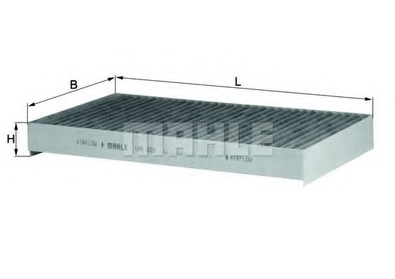 Фильтр салона KNECHT/MAHLE LAK 229