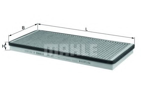 Фильтр салона KNECHT/MAHLE LAK 83