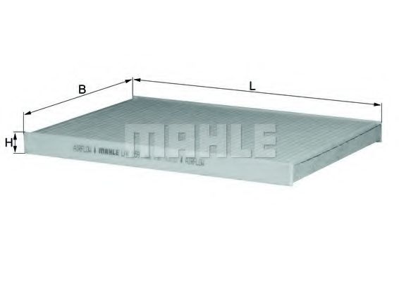 Фильтр салона KNECHT/MAHLE LAK 159