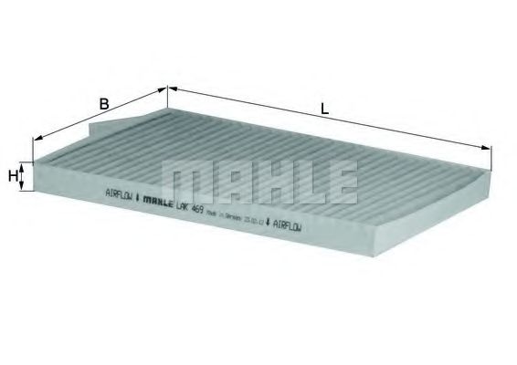 Фильтр салона KNECHT/MAHLE LAK 469