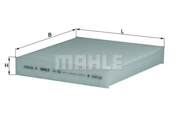 Фильтр салона KNECHT/MAHLE LA 155