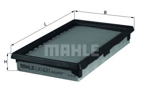 Воздушный фильтр KNECHT/MAHLE LX 1631