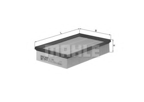 Воздушный фильтр KNECHT/MAHLE LX 1596