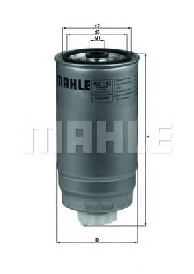Топливный фильтр KNECHT/MAHLE KC 182