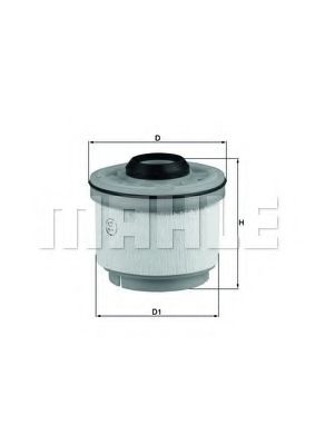 Топливный фильтр KNECHT/MAHLE KX 268D