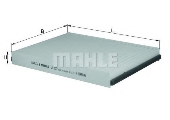 Фильтр салона KNECHT/MAHLE LA 657