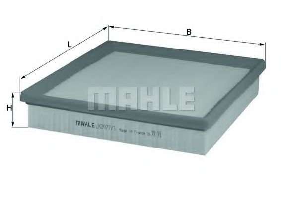 Воздушный фильтр KNECHT/MAHLE LX 2077/3